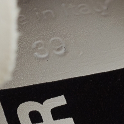 Pre Owned Golden Goose White/Silver Glitter and Leather Superstar Sneakers Size 39