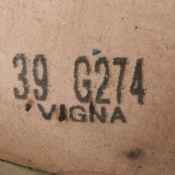 Pre Owned Golden Goose White/Gold Leather Superstar Sneakers Size 39