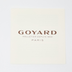 Goyard Brown Goyardine Coated Canvas and Leather Saint Sulpice Card Holder