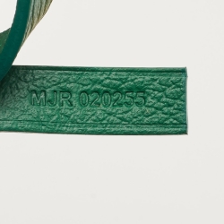 Pre Owned Goyard Green Goyardine Coated Canvas and Leather Saint Louis GM Tote