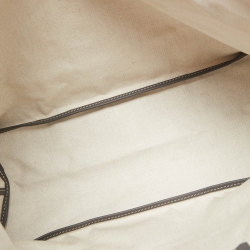 Pre Owned Goyard Grey Goyardine Coated Canvas and Leather Saint Louis PM Tote