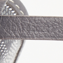 Pre Owned Goyard Grey Goyardine Coated Canvas and Leather Saint Louis PM Tote