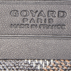 Goyard Black Goyardine Coated Canvas and Leather Saint Sulpice Card Holder