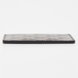 Goyard Black Goyardine Coated Canvas and Leather Saint Sulpice Card Holder