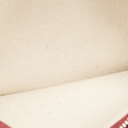 Pre Owned Goyard Burgundy Goyardine Coated Canvas and Leather Plumet Crossbody Bag