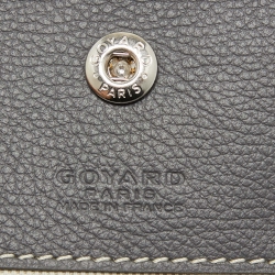 Goyard Grey Goyardine Coated Canvas and Leather Saint Louis PM Tote