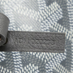 Goyard Grey Goyardine Coated Canvas and Leather Saint Louis PM Tote