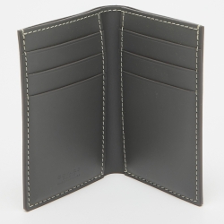 Pre Owned Goyard Grey Coated Canvas Saint Pierre Card Holder