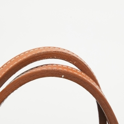 Pre Owned Goyard Brown Goyardine Coated Canvas and Leather Reversible Anjou PM Tote