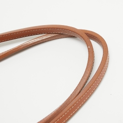 Pre Owned Goyard Brown Goyardine Coated Canvas and Leather Reversible Anjou PM Tote