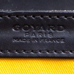 Goyard Brown/Black Coated Canvas and Leather Saigon Top Handle Bag