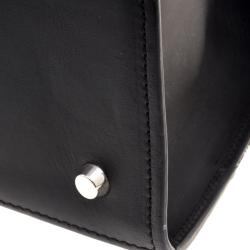 Goyard Brown/Black Coated Canvas and Leather Saigon Top Handle Bag