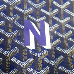 Pre Owned Goyard Blue Canvas Saint Louis Tote PM