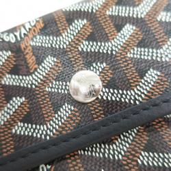 Pre Owned Goyard Black Canvas Saint Louis Tote PM