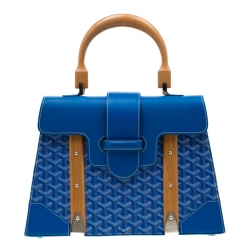 Leather bag Goyard Blue in Leather - 33214685