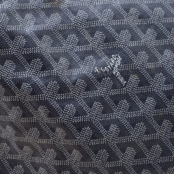 Pre Owned Goyard Saint Louis Grey Coated Canvas GM Tote