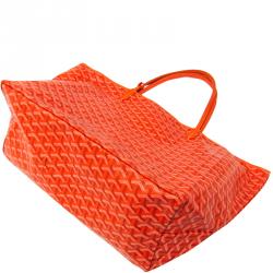 Goyard Limited Orange Chevron St Louis Tote with Pouch 69gy629s –  Bagriculture