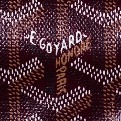 Pre Owned Goyard Bordeaux Goyardine Coated Canvas St. Louis PM Tote
