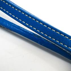 Pre Owned Goyard Blue Goyardine PVC Artois PM Tote