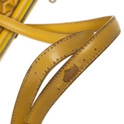 Pre Owned Goyard Yellow Okinawa PM Tote