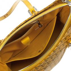 Pre Owned Goyard Yellow Okinawa PM Tote