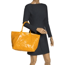 goyard yellow bag