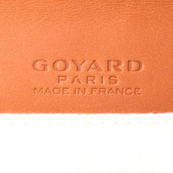 Goyard Black Goyardine Coated Canvas Monte Carlo Bois Clutch