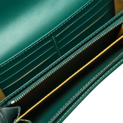 NEW Goyard Varenne Continental Wallet Crossbody Green Bag