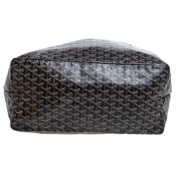 Pre Owned Goyard Brown Goyardine Coated Canvas St. Louis GM Tote