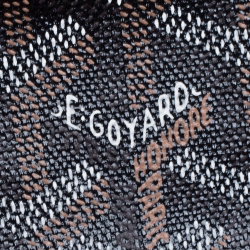 Pre Owned Goyard Brown Goyardine Coated Canvas St. Louis GM Tote