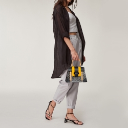 Goyard Saigon PM Bag Black Calfskin Silver Hardware – Madison Avenue Couture