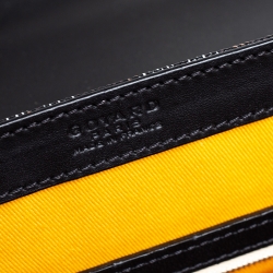Goyard Black Goyardine Coated Canvas and Leather Saigon MM Top Handle Bag