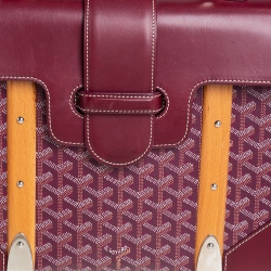 مملوكة مسبقًا حقيبة جويارد علوية سيغون أم أم جلد وكانفاس مقوى جوياردين عنابية