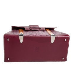 مملوكة مسبقًا حقيبة جويارد علوية سيغون أم أم جلد وكانفاس مقوى جوياردين عنابية