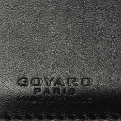 Goyard Black Goyardine Coated Canvas Bi Fold Wallet