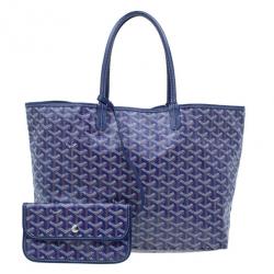 Goyard Saigon Geometric-print Handbag in Purple