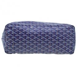 Pre Owned Goyard Purple Canvas Saint Louis Tote