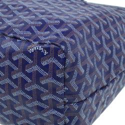 Pre Owned Goyard Purple Canvas Saint Louis Tote