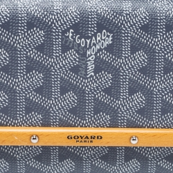 Goyard Grey Coated Canvas and Leather Mini Monte Carlo Phone Case