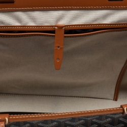 Pre Owned Goyard Tan Goyardine Coated Canvas and Leather Bellechasse PM Tote
