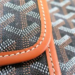 Pre Owned Goyard Black Canvas Saint Louis Tote GM