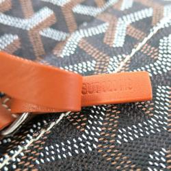 Pre Owned Goyard Black Canvas Saint Louis Tote GM