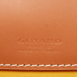 Pre Owned Goyard Brown Goyardine Coated Canvas Belvedere ll PM Shoulder Bag