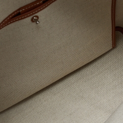 Pre Owned Goyard Brown Goyardine Coated Canvas and Leather Artois MM Tote