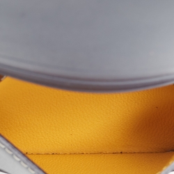 Pre Owned Goyard Navy Blue Goyardine Coated Canvas Saint Marc Card Holder