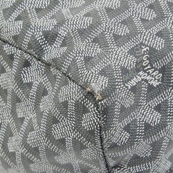 Pre Owned Goyard Grey Goyardine Coated Canvas and Leather Saint Louis PM Tote