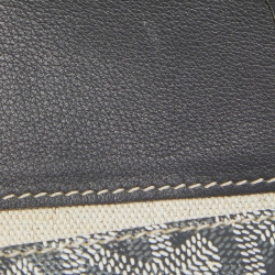 Pre Owned Goyard Grey Goyardine Coated Canvas and Leather Saint Louis PM Tote