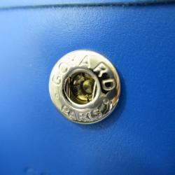 Pre Owned Goyard Coated Blue Canvas Saint Louis Tote PM