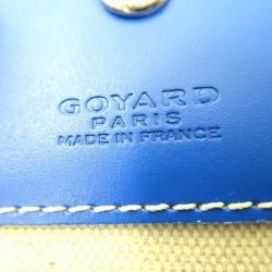 Pre Owned Goyard Coated Blue Canvas Saint Louis Tote PM