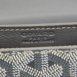 Goyard Grey Goyardine Coated Canvas and Leather 233 PM Shoulder Bag